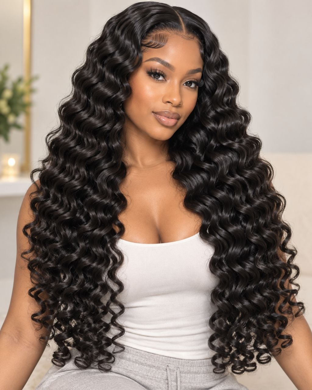 The KAY Collection Virgin Burmese Curly Human Hair Bundles