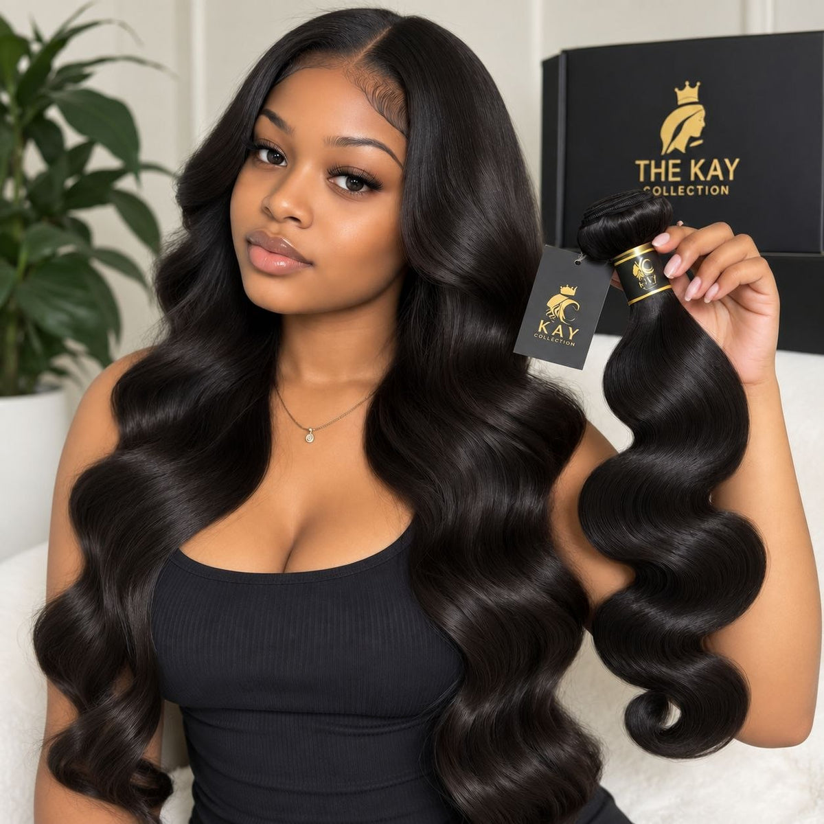 The KAY Collection Virgin Body Wave Human Hair Bundles