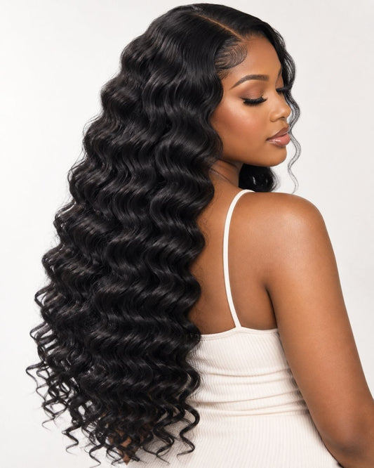 The KAY Collection Virgin Deep Wave Human Hair Bundle