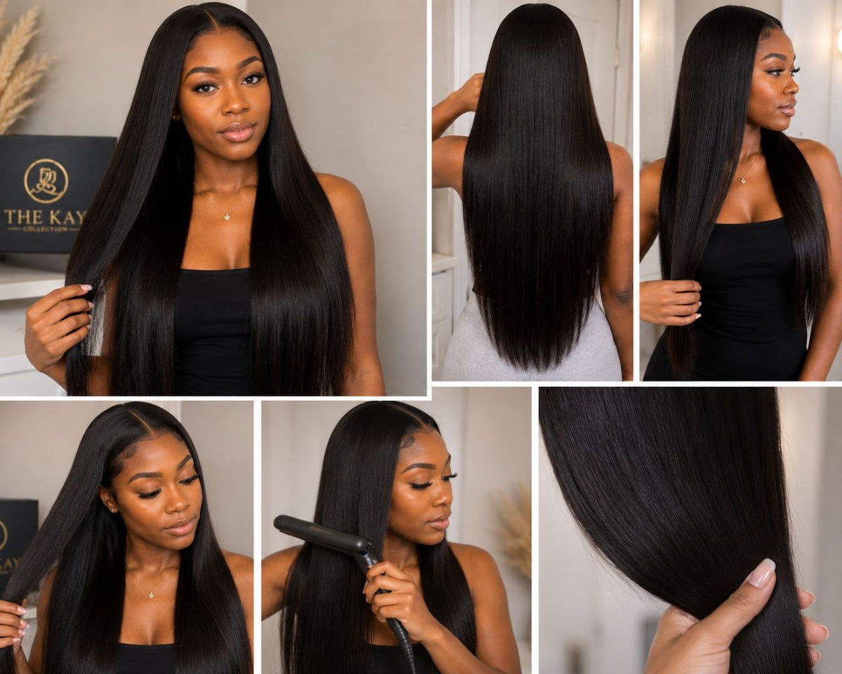The KAY Collection Straight Virgin Human Hair Bundles